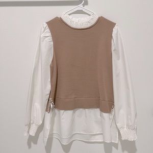 Blouse sweater
